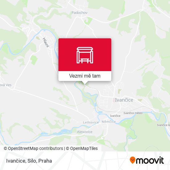 Ivančice, Silo mapa