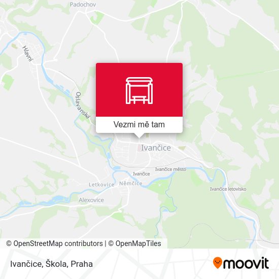 Ivančice, Škola mapa