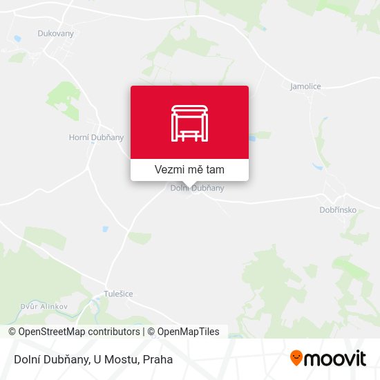 Dolní Dubňany, U Mostu mapa