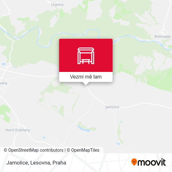 Jamolice, Lesovna mapa