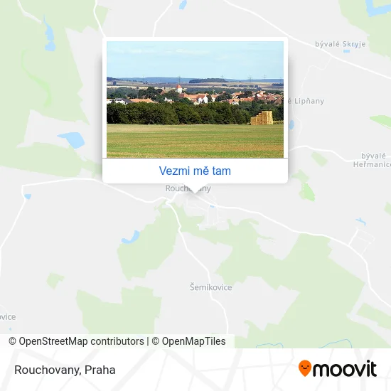 Rouchovany mapa