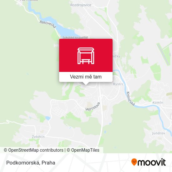 Podkomorská mapa