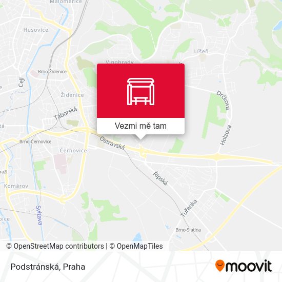 Podstránská mapa
