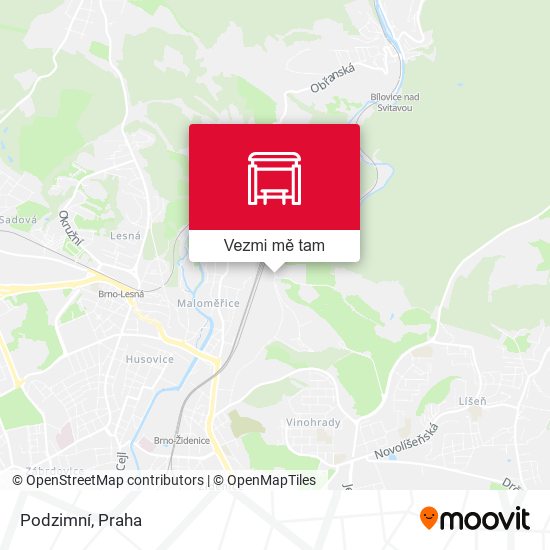 Podzimní mapa