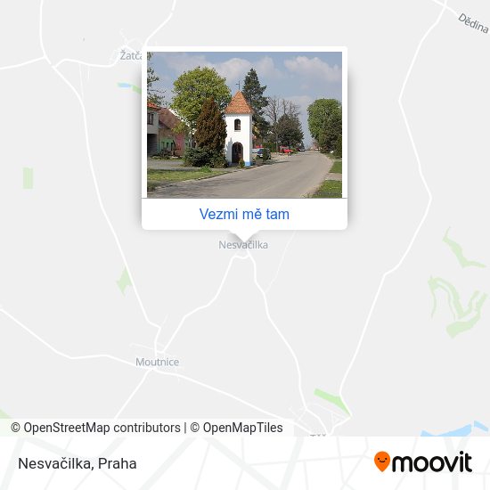 Nesvačilka mapa