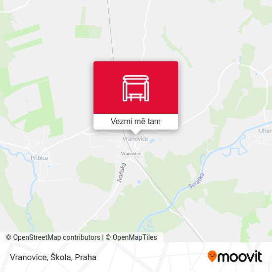 Vranovice, Škola mapa