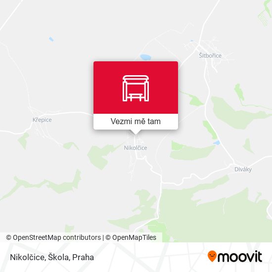 Nikolčice, Škola mapa