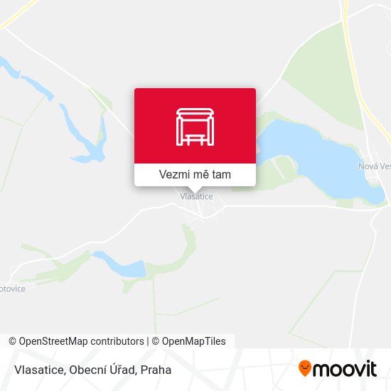 Vlasatice, Obecní Úřad mapa