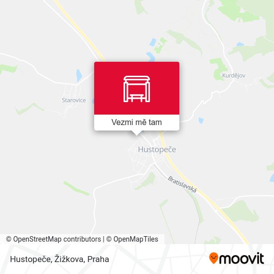 Hustopeče, Žižkova mapa