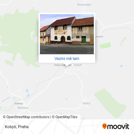 Kobylí mapa
