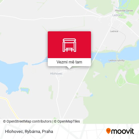 Hlohovec, Rybárna mapa