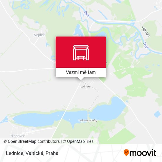 Lednice, Valtická mapa