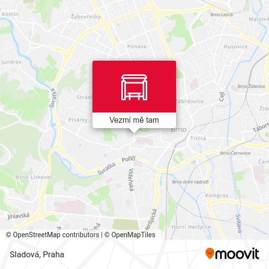 Sladová mapa