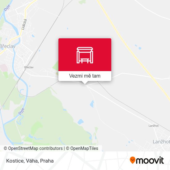 Kostice, Váha mapa