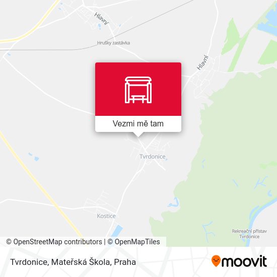 Tvrdonice, Mateřská Škola mapa