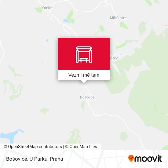 Bošovice, U Parku mapa