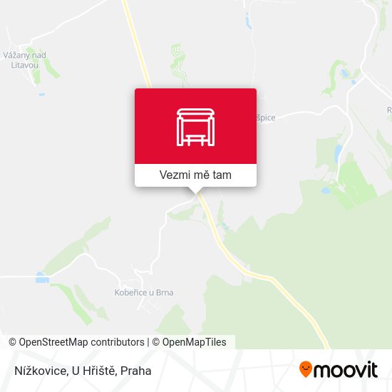 Nížkovice, U Hřiště mapa