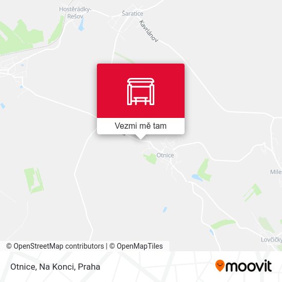 Otnice, Na Konci mapa