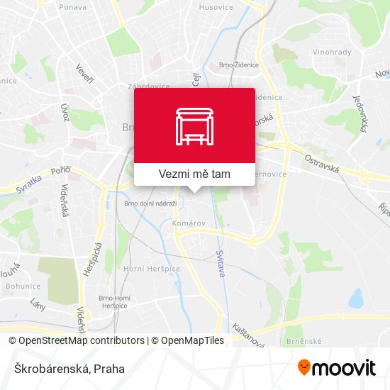Škrobárenská mapa