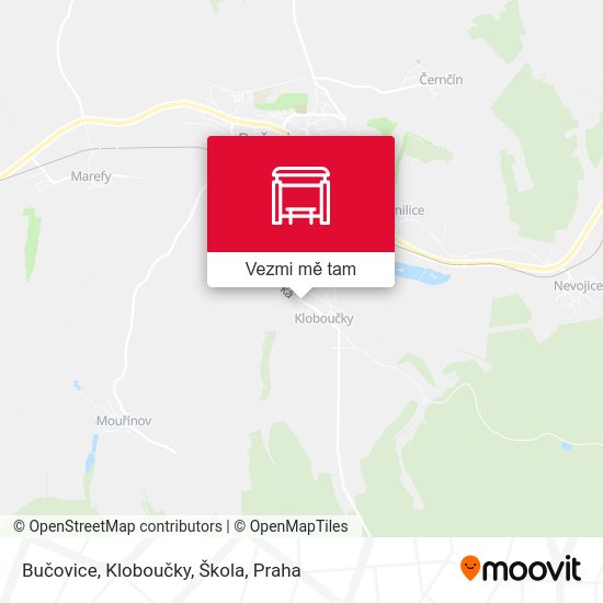 Bučovice, Kloboučky, Škola mapa