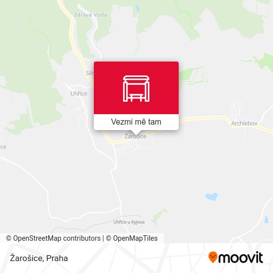 Žarošice mapa