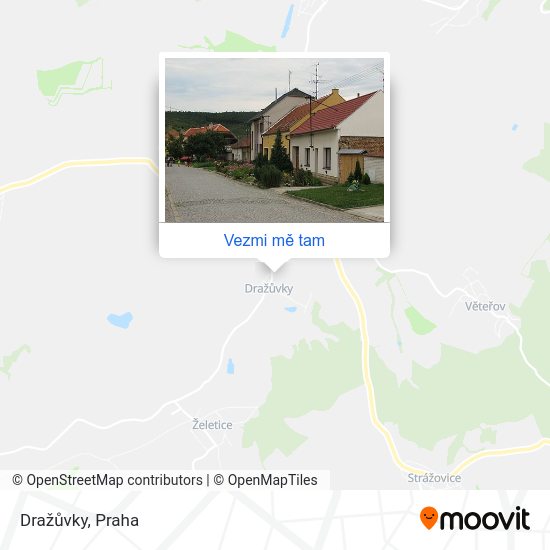Dražůvky mapa