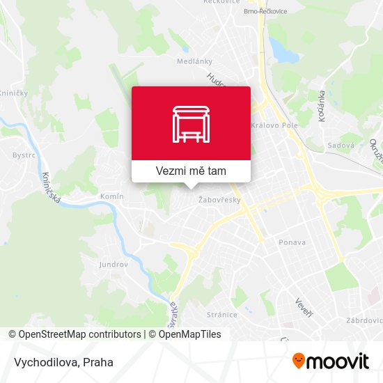 Vychodilova mapa