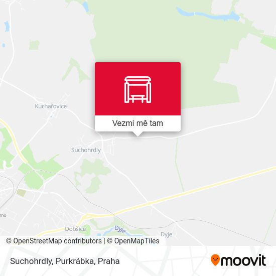 Suchohrdly, Purkrábka mapa