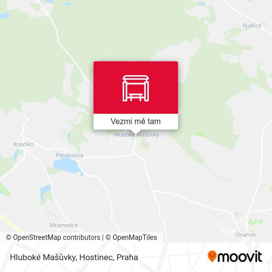 Hluboké Mašůvky, Hostinec mapa
