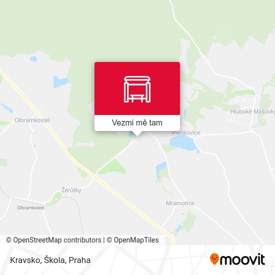 Kravsko, Škola mapa