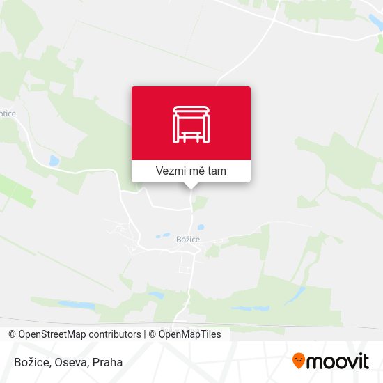 Božice, Oseva mapa