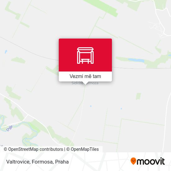Valtrovice, Formosa mapa