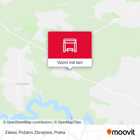 Zálesí, Požární Zbrojnice mapa