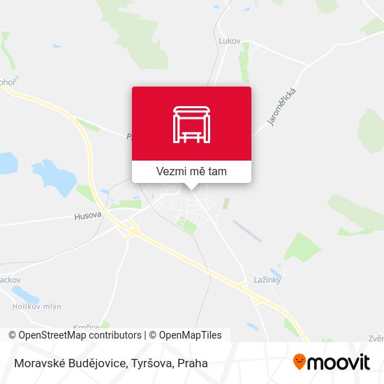 Moravské Budějovice, Tyršova mapa