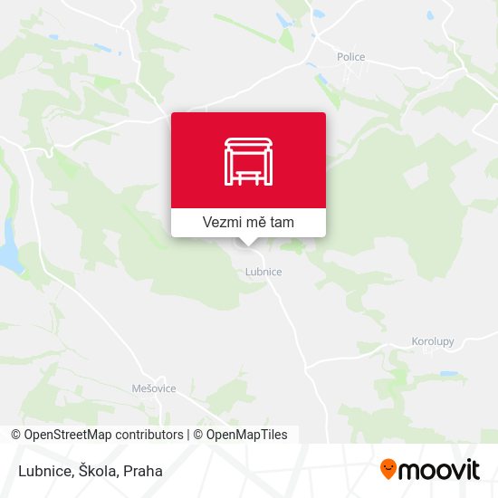 Lubnice, Škola mapa