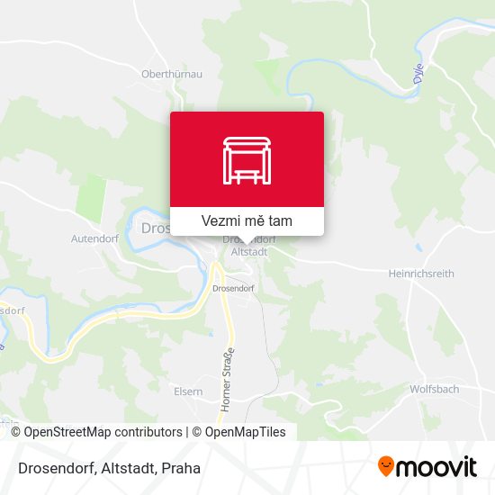 Drosendorf, Altstadt mapa
