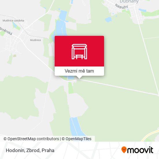 Hodonín, Zbrod mapa