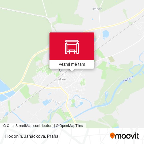 Hodonín, Janáčkova mapa