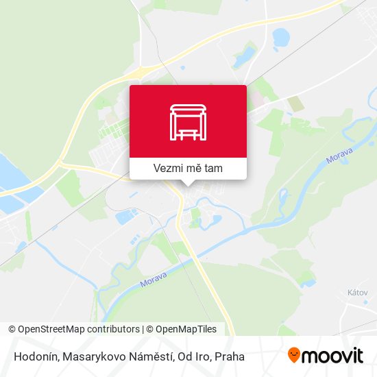 Hodonín, Masarykovo Náměstí, Od Iro mapa