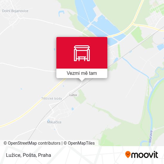 Lužice, Pošta mapa
