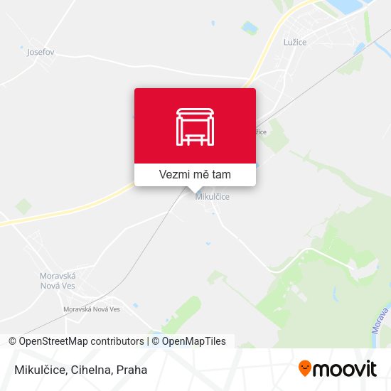 Mikulčice, Cihelna mapa