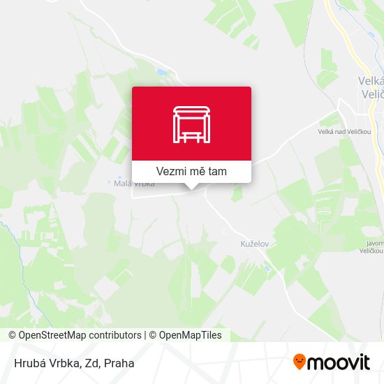 Hrubá Vrbka, Zd mapa
