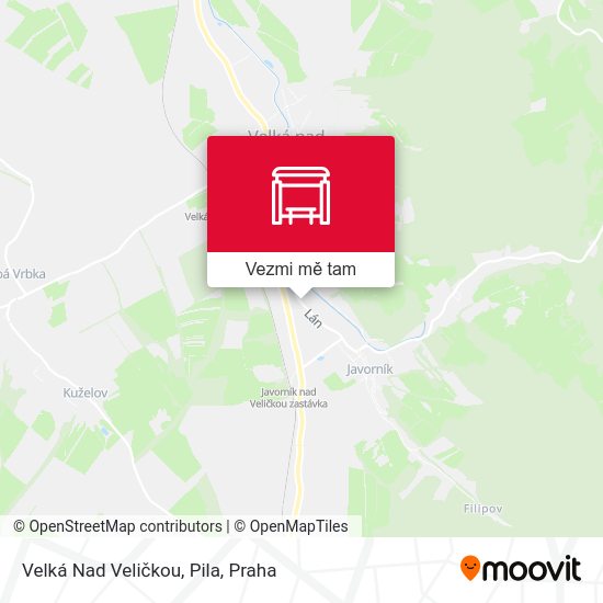 Velká Nad Veličkou, Pila mapa