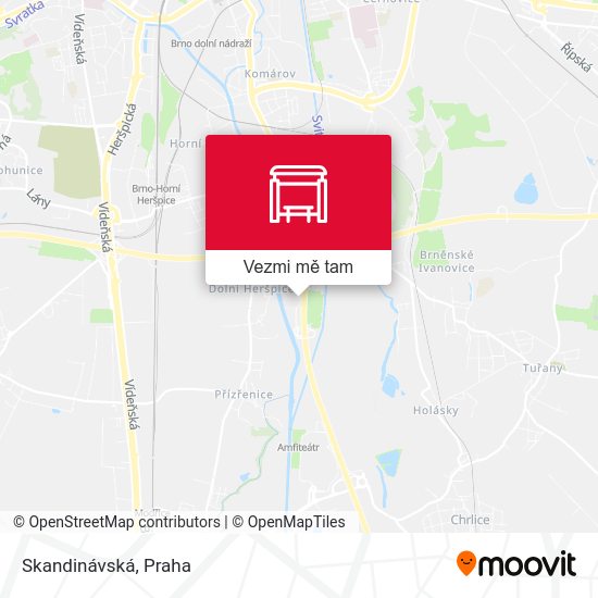 Skandinávská mapa