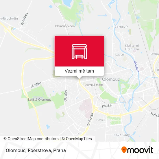 Olomouc, Foerstrova mapa