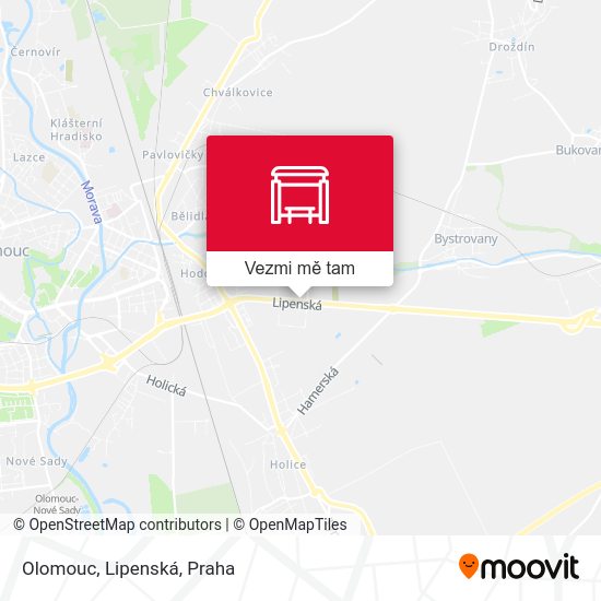 Olomouc, Lipenská mapa