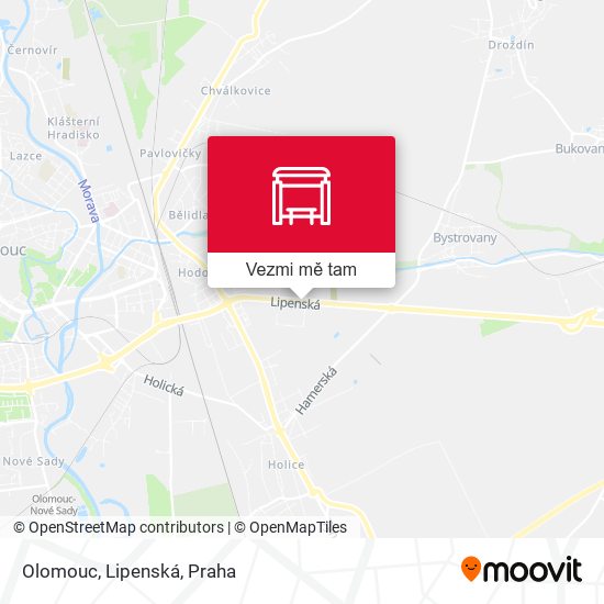 Olomouc, Lipenská mapa