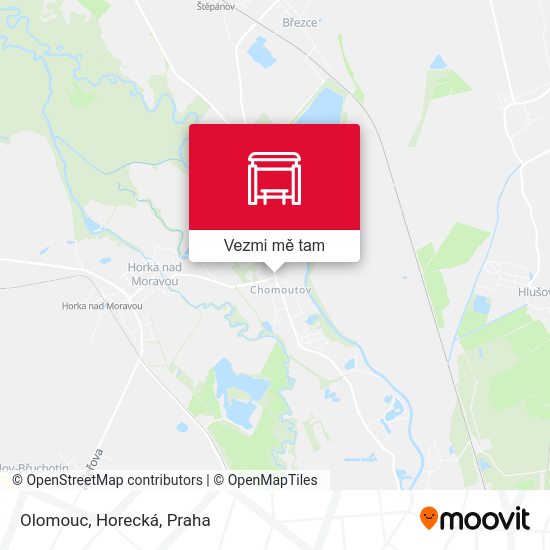 Olomouc, Horecká mapa