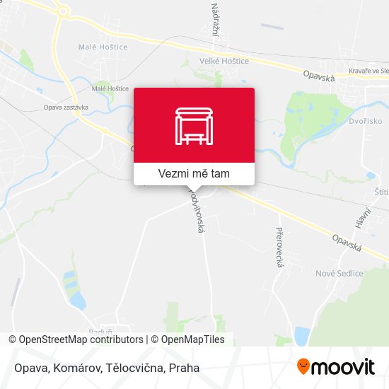 Opava, Komárov, Tělocvična mapa