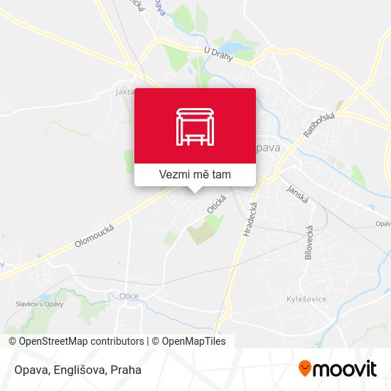 Opava, Englišova mapa